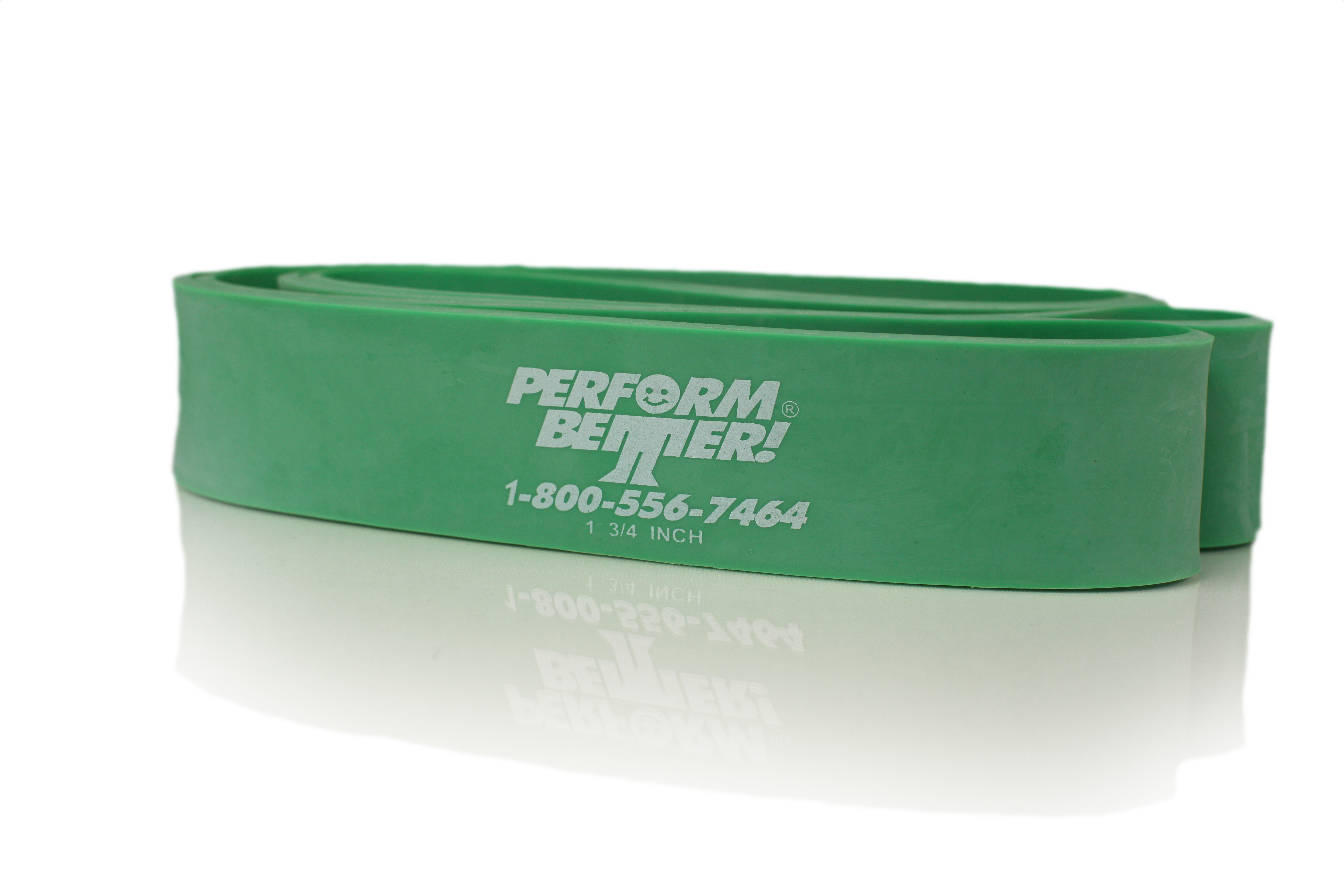 Superbands - 3,8 cm de large, 32,5 kg, vert (5 mm d'épaisseur)