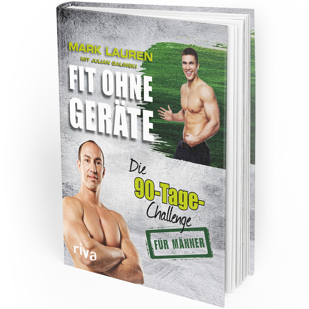 En forme sans matériel - Le défi des 90 jours pour les hommes (livre)