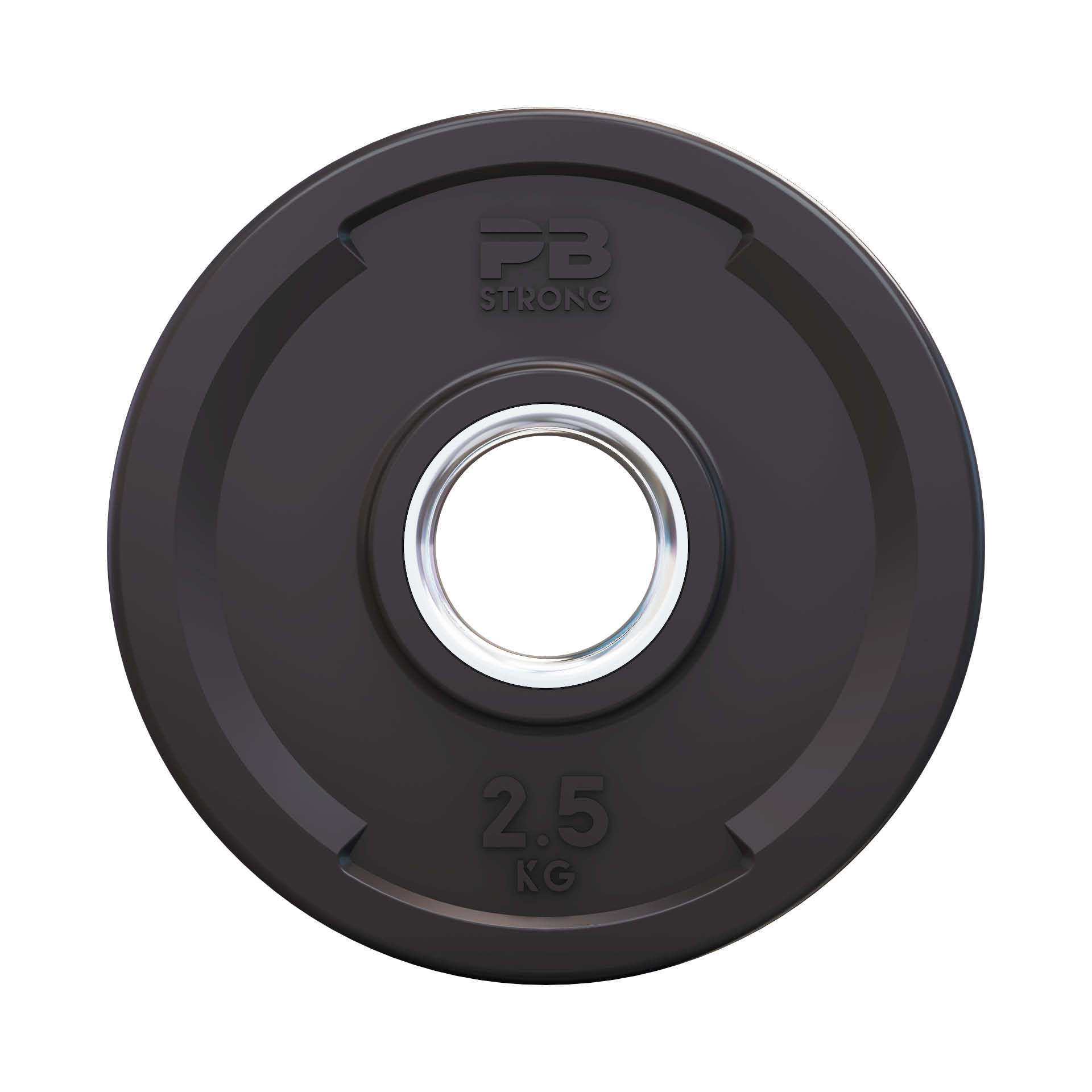 Disque d'haltère PB Strong à 2 poignées, en uréthane, 50 mm (à l'unité) 2,5 kg