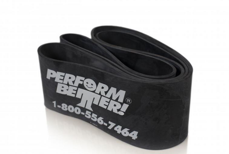 Superbands - 10 cm de large, 120 kg, noir (5 mm d'épaisseur)