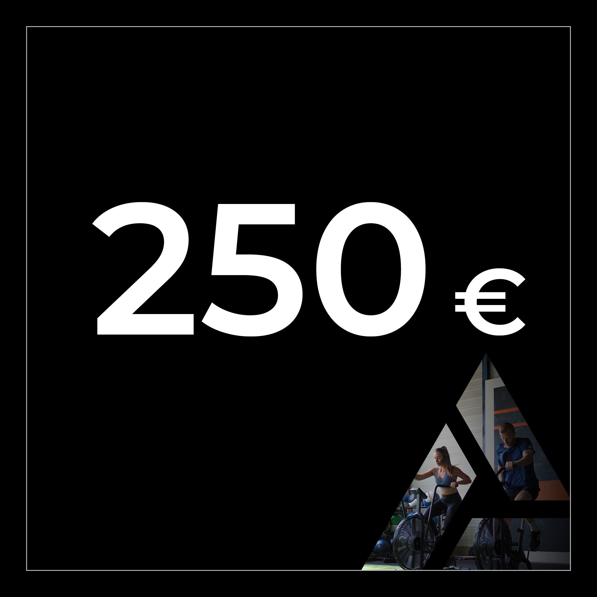 Chèque-cadeau de 250 €