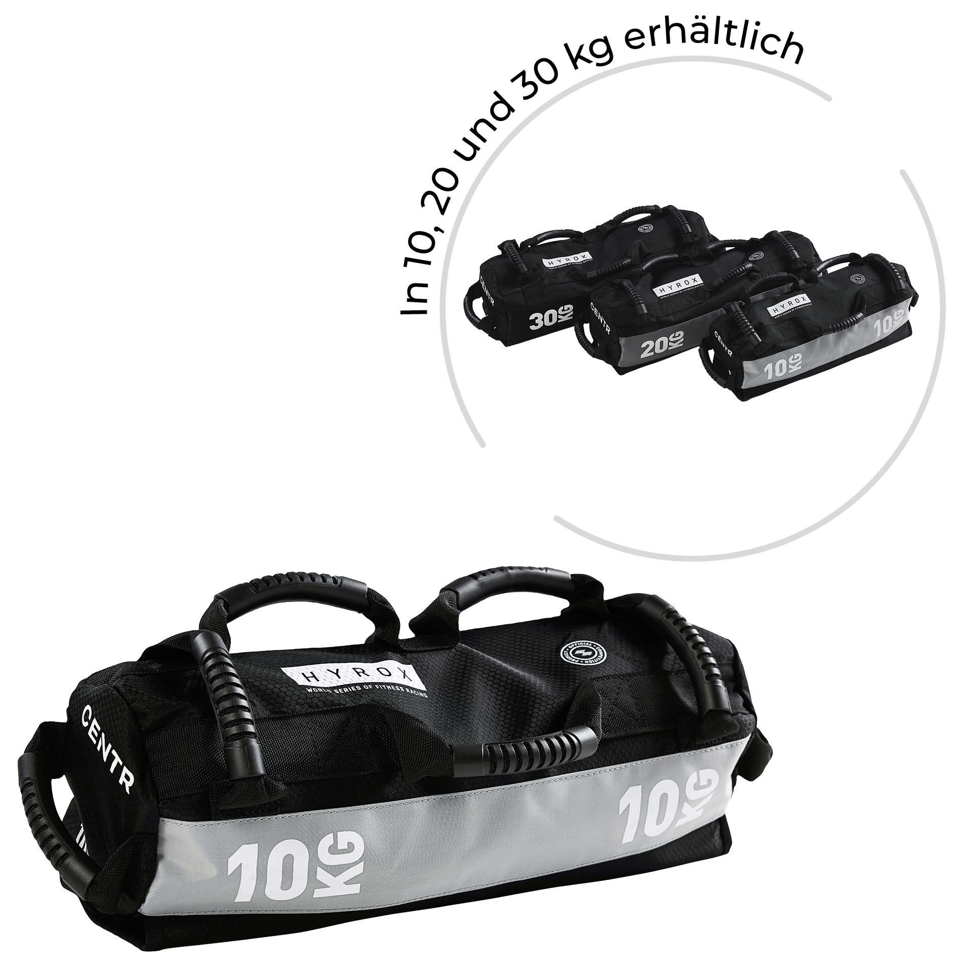Sac de sable CENTR x HYROX Competition - 10 kg (livré vide)