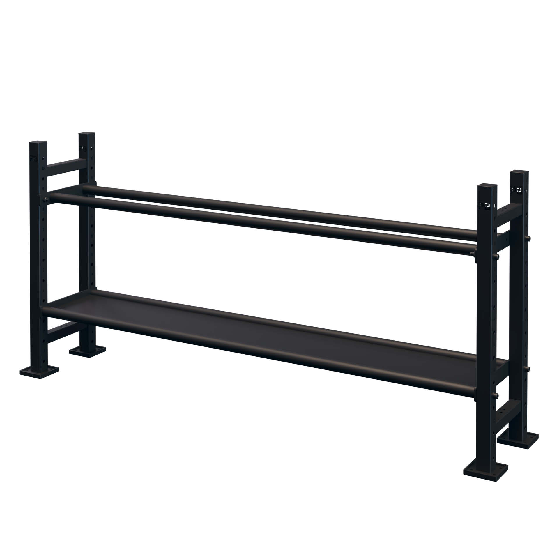 Perform Better Multi Storage, support pour ballons et kettlebells de 0,90 m, 2 étagères (lot)