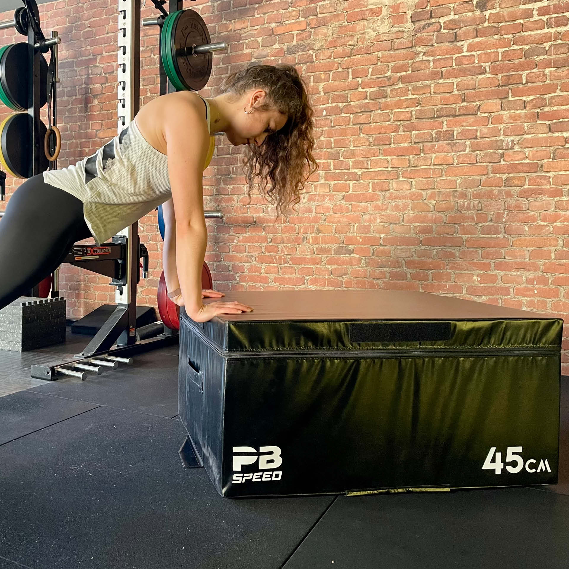 PB Speed Soft Plyo Box noir - 15, 30 et 45 cm (lot)