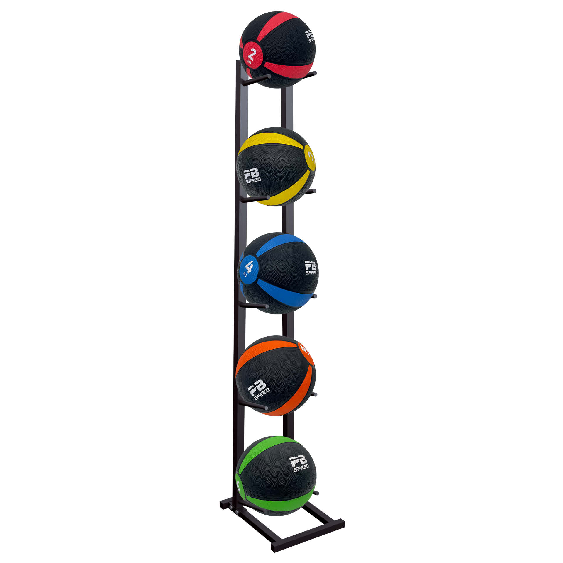 Lot de ballons médicinaux PB Speed + étagère 5Ball (ensemble)