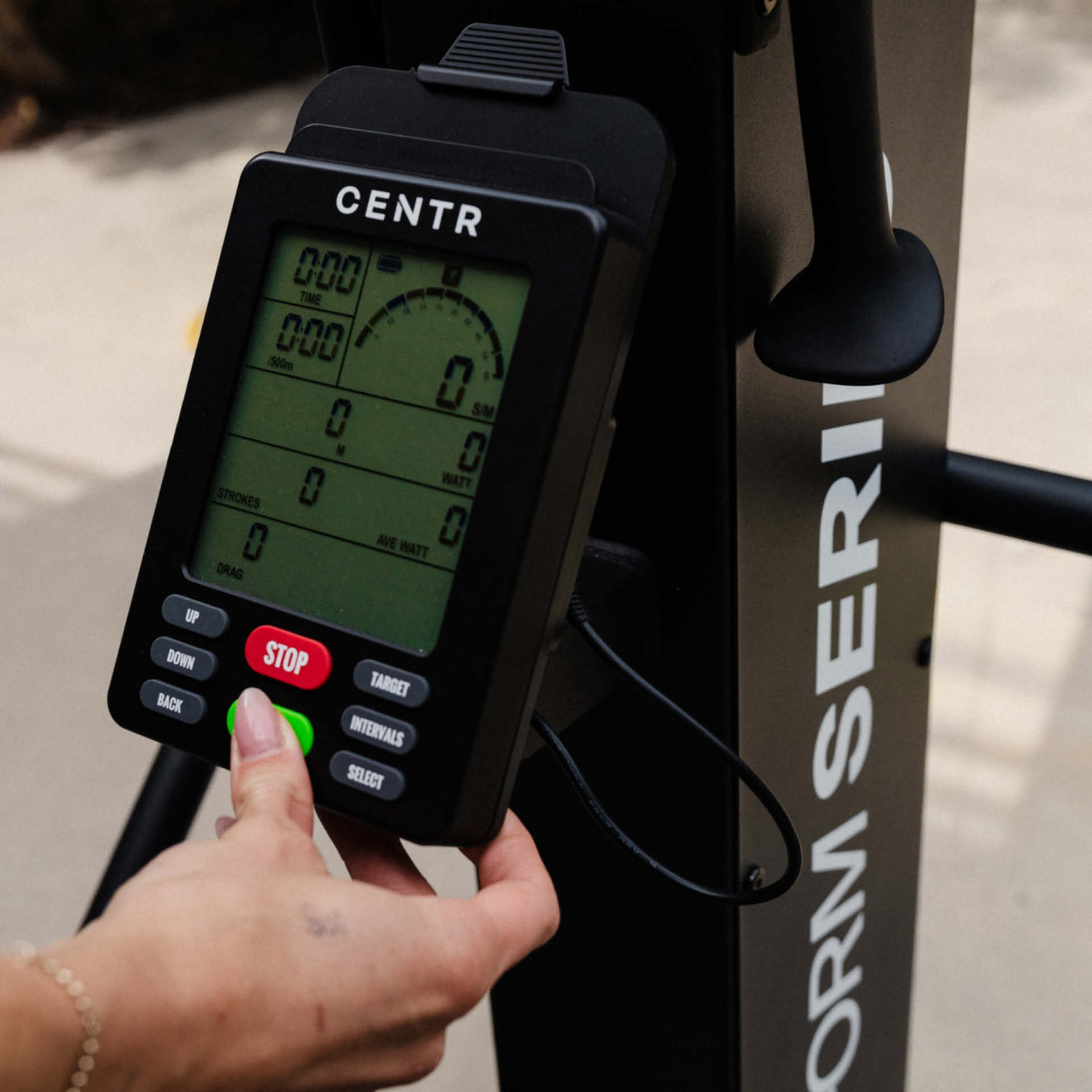 CENTR Perform Series Ski Machine avec socle