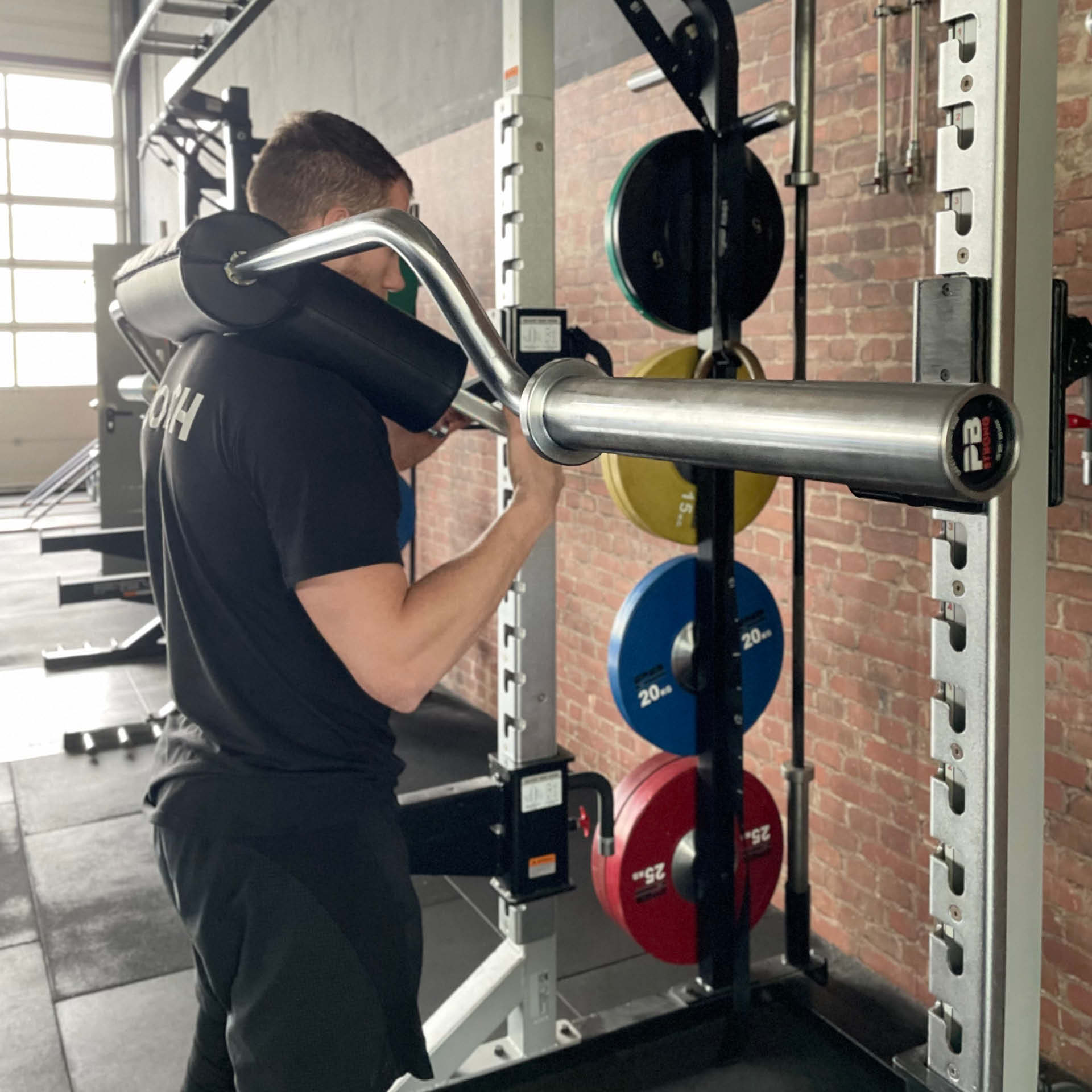 Barre de squat PB Strong Safety