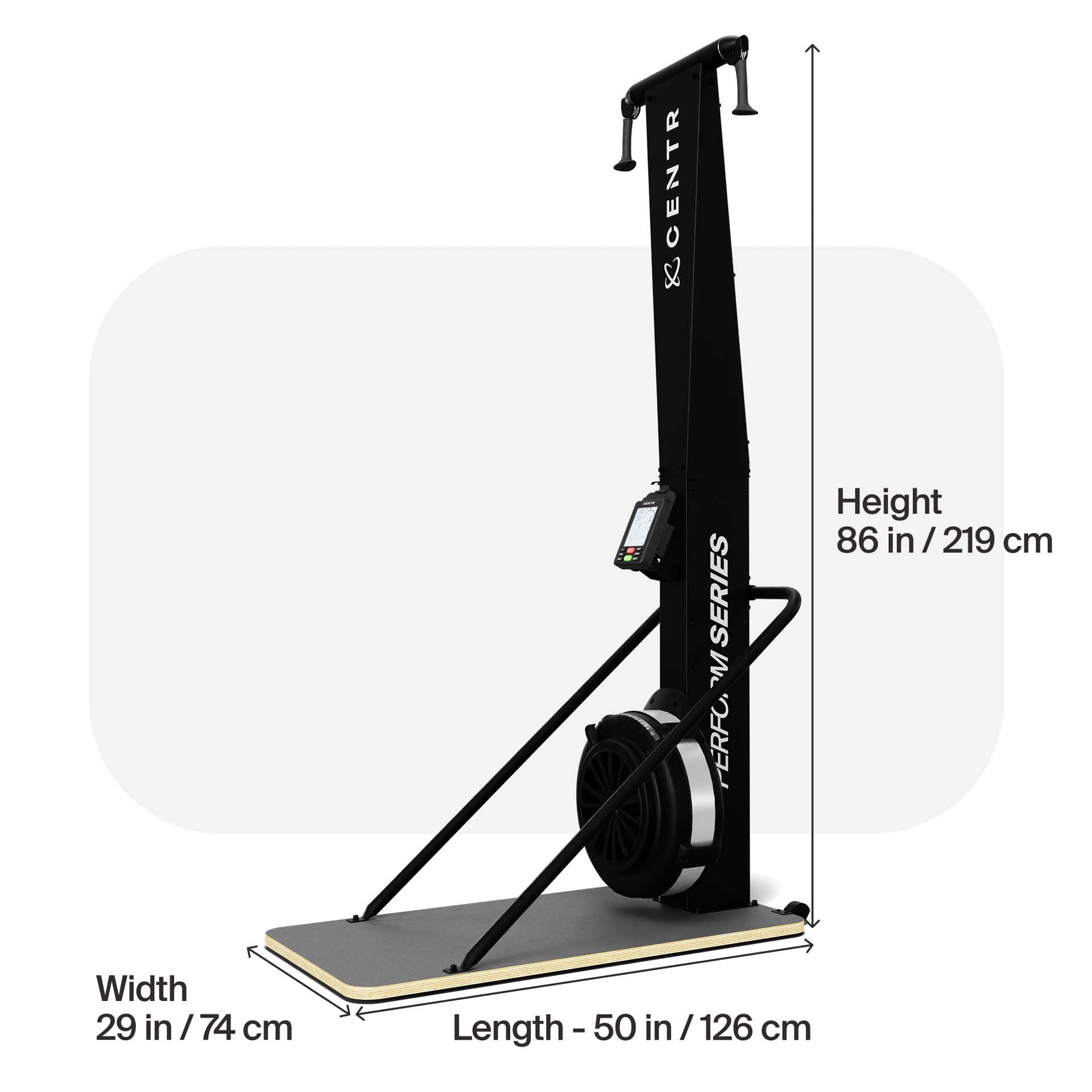 CENTR Perform Series Ski Machine avec socle