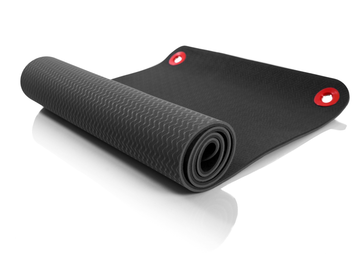 Tapis de fitness First Place - Noir 183 x 60 x 0,8 cm