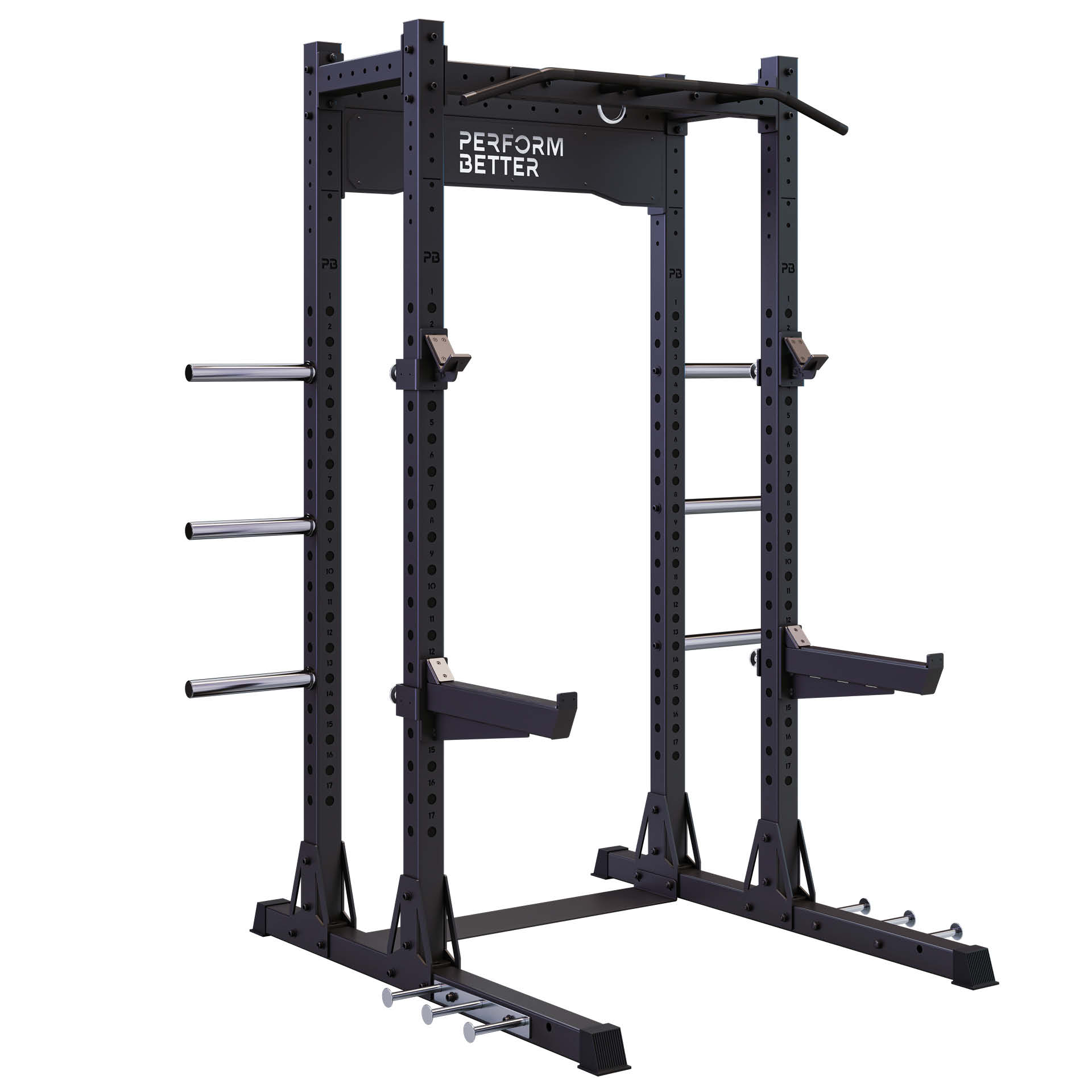 Perform Half Rack
