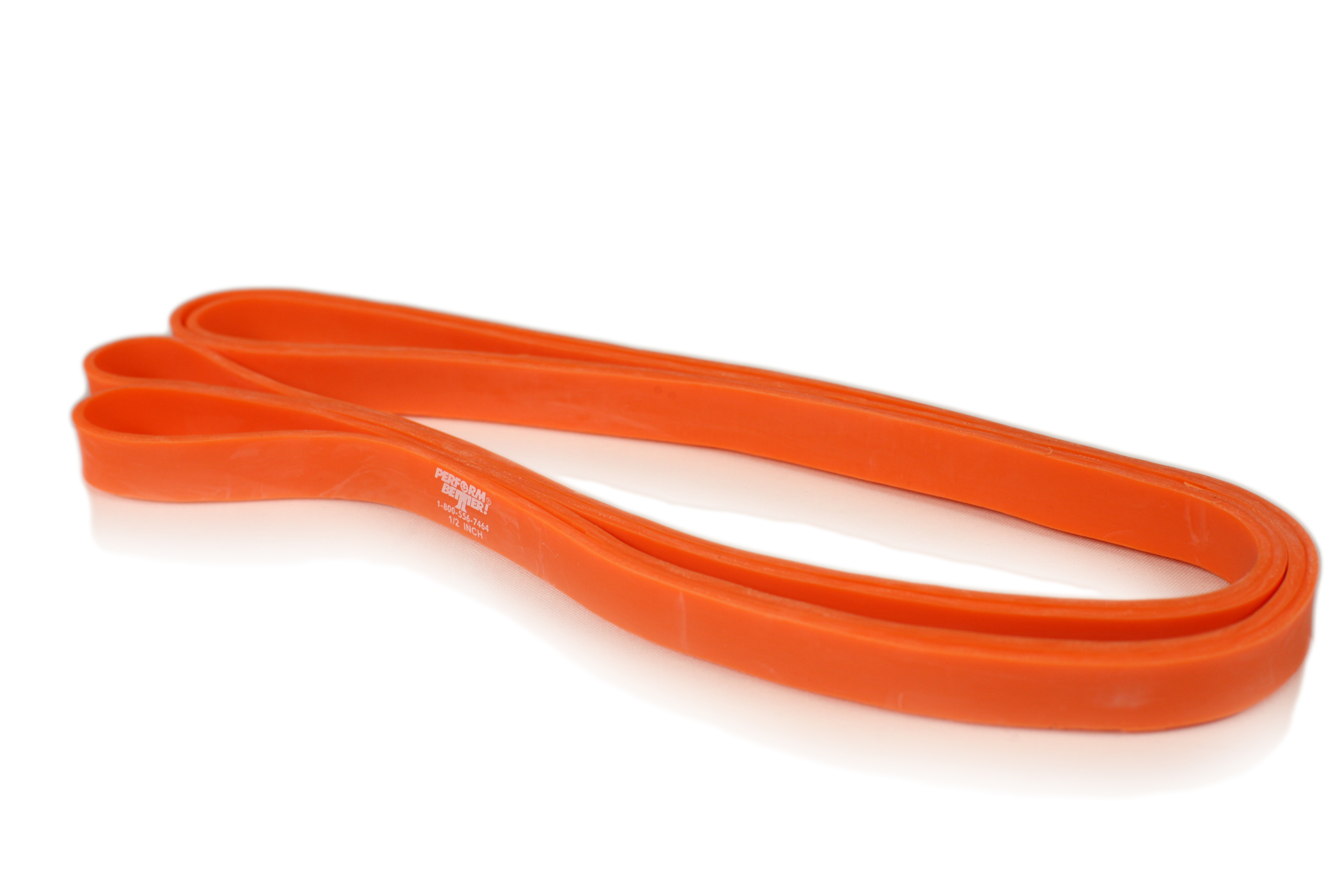 Superbands - 0,6 cm de large, 6 kg, orange, 5 mm d'épaisseur