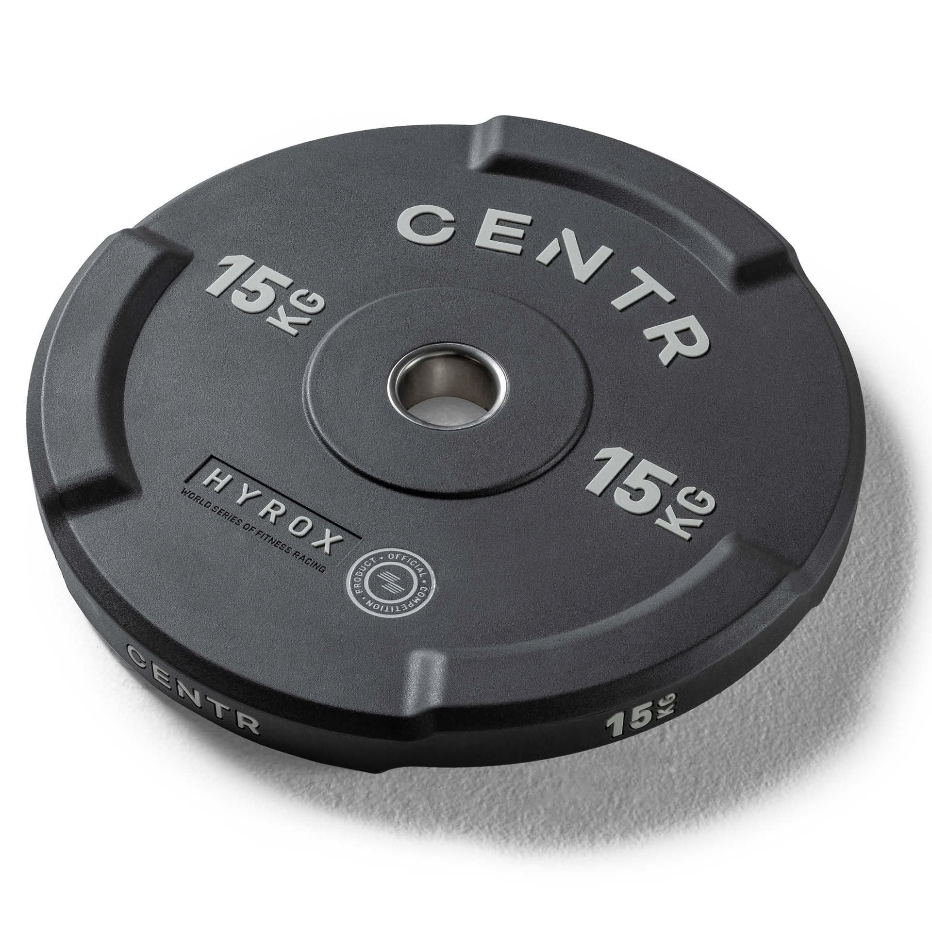 Disque de haltère CENTR x HYROX Competition Edge (à l'unité) 15 kg
