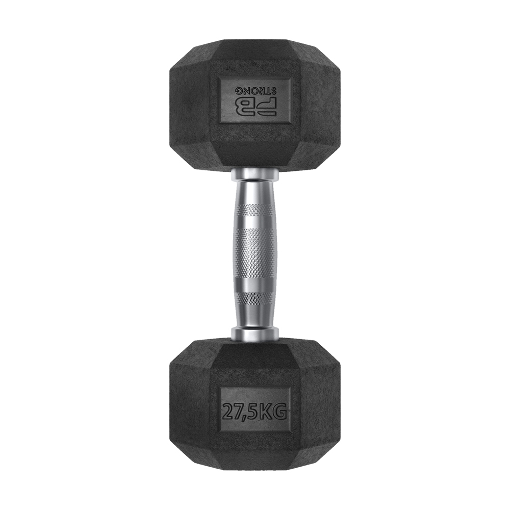Haltère hexagonal PB Strong (pièce) 27,5 kg