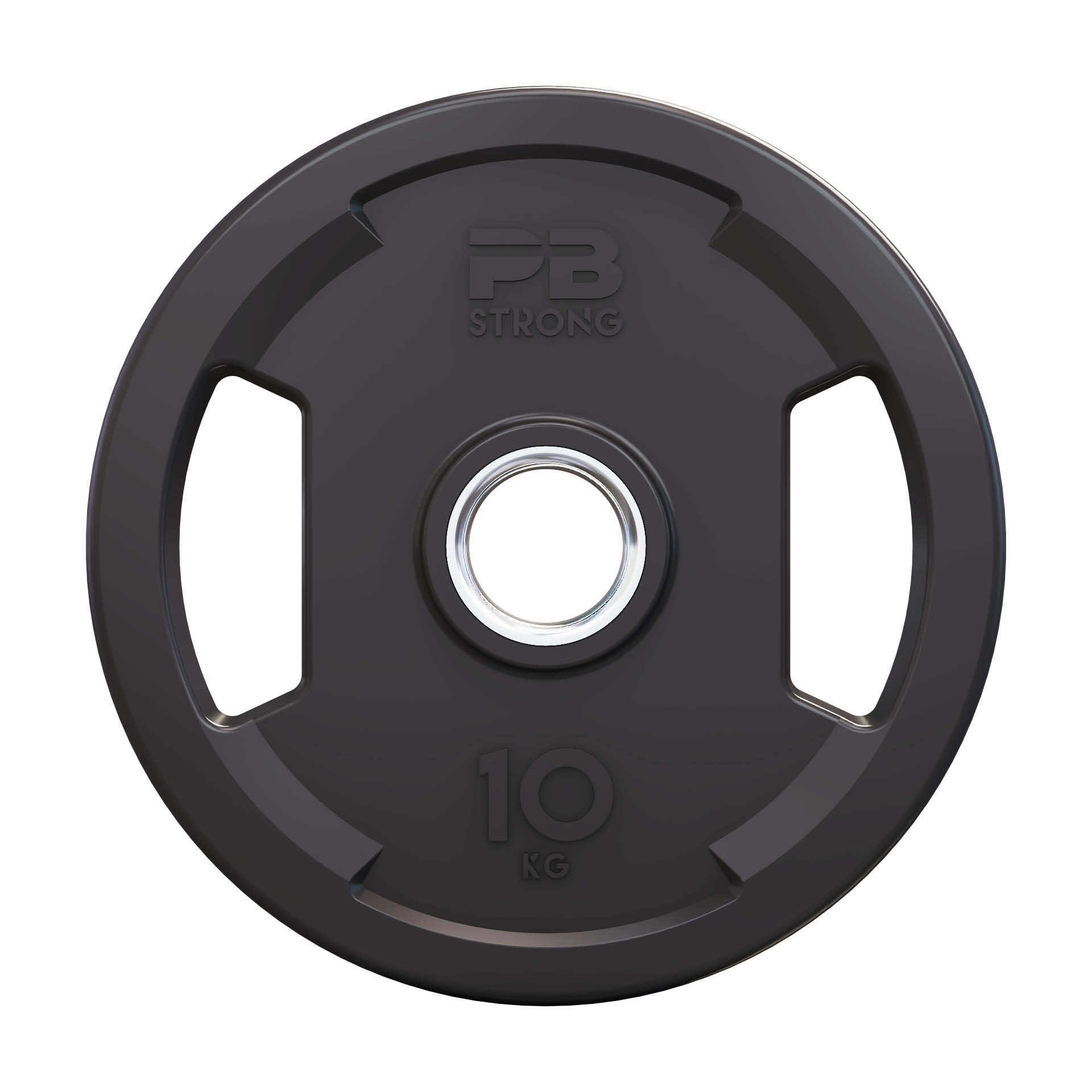 Disque d'haltère PB Strong à 2 poignées, en uréthane, 50 mm (à l'unité) 10 kg