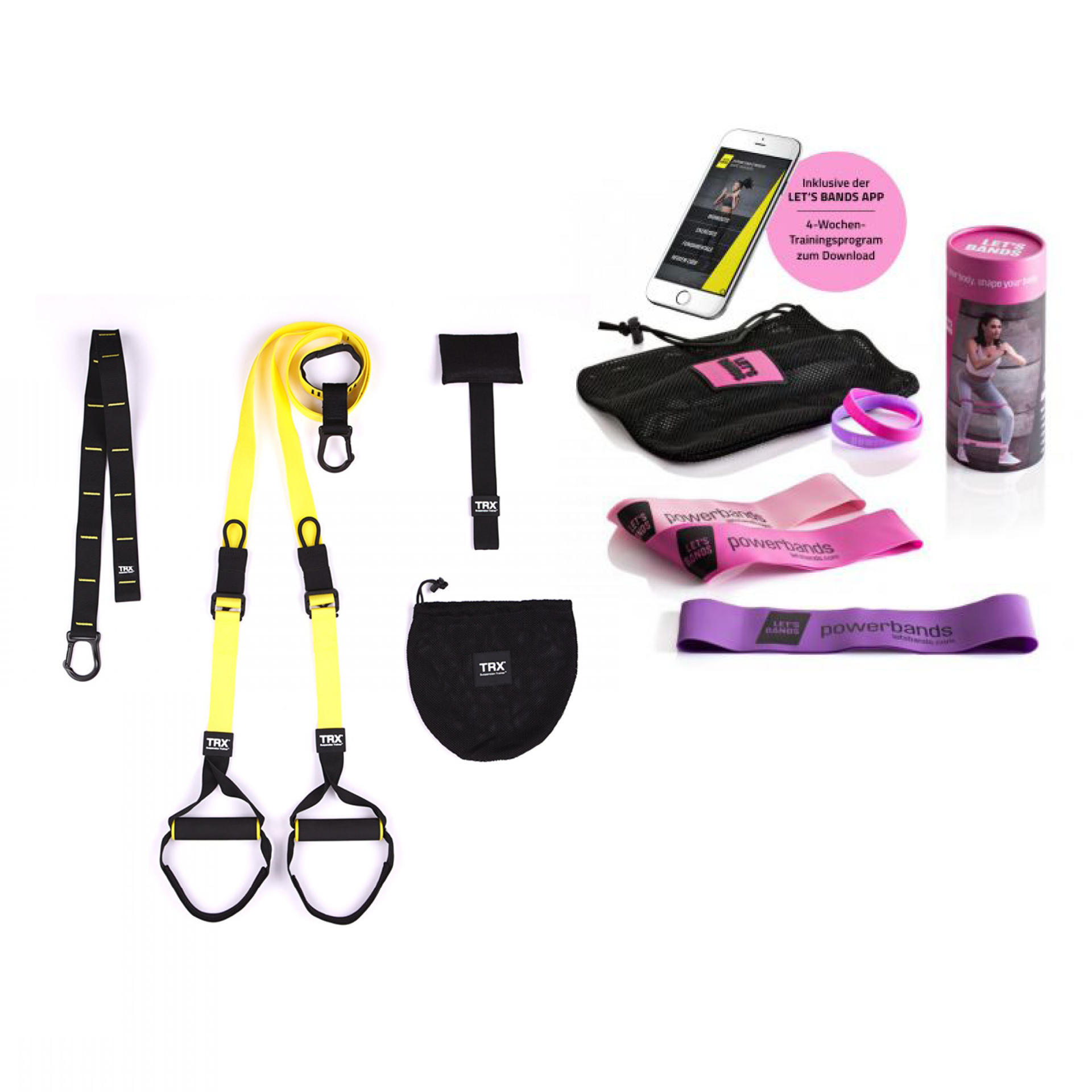 TRX Burn + Let's Bands SET LADY (lot)