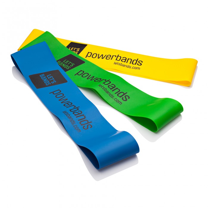 Lot de bandes élastiques Let's Bands « powerbands » SET MINI