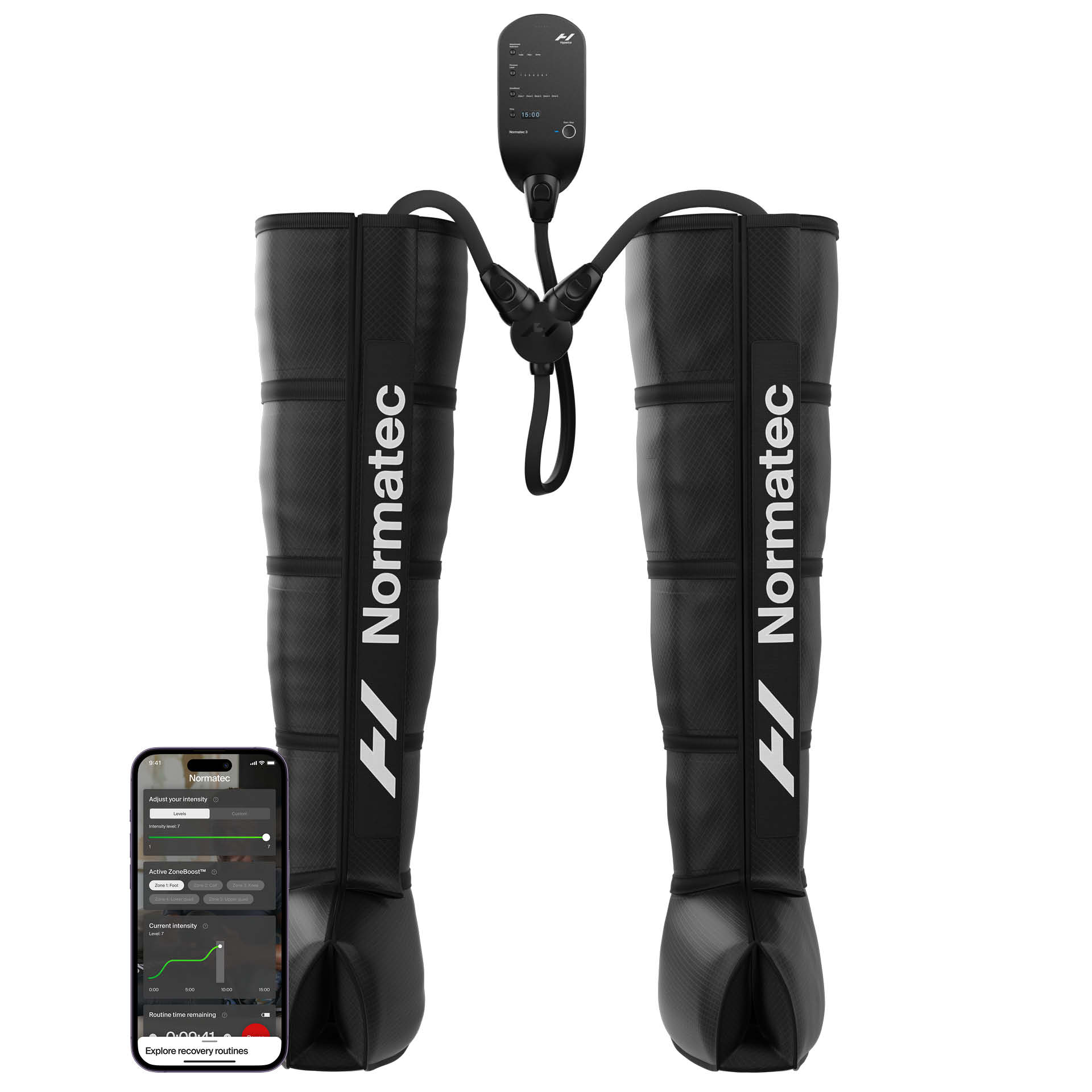 Système de récupération pour les jambes Normatec 3 Standard