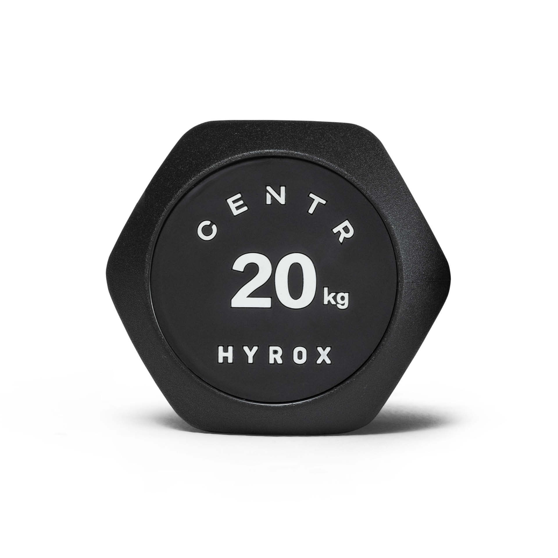 Haltère CENTR x HYROX en uréthane 20 kg (pièce)