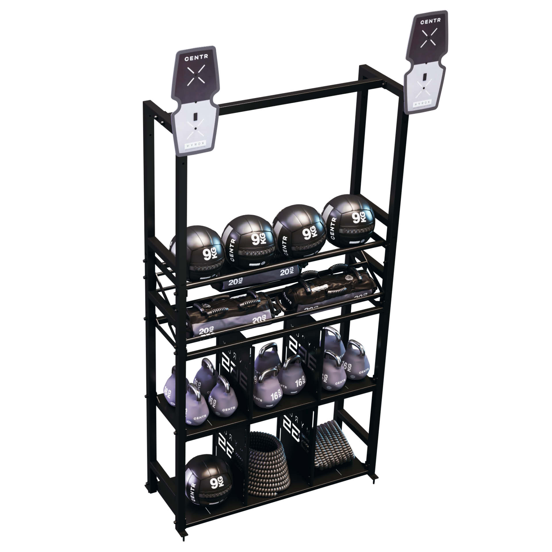 Élément de base du rayonnage de rangement HYROX