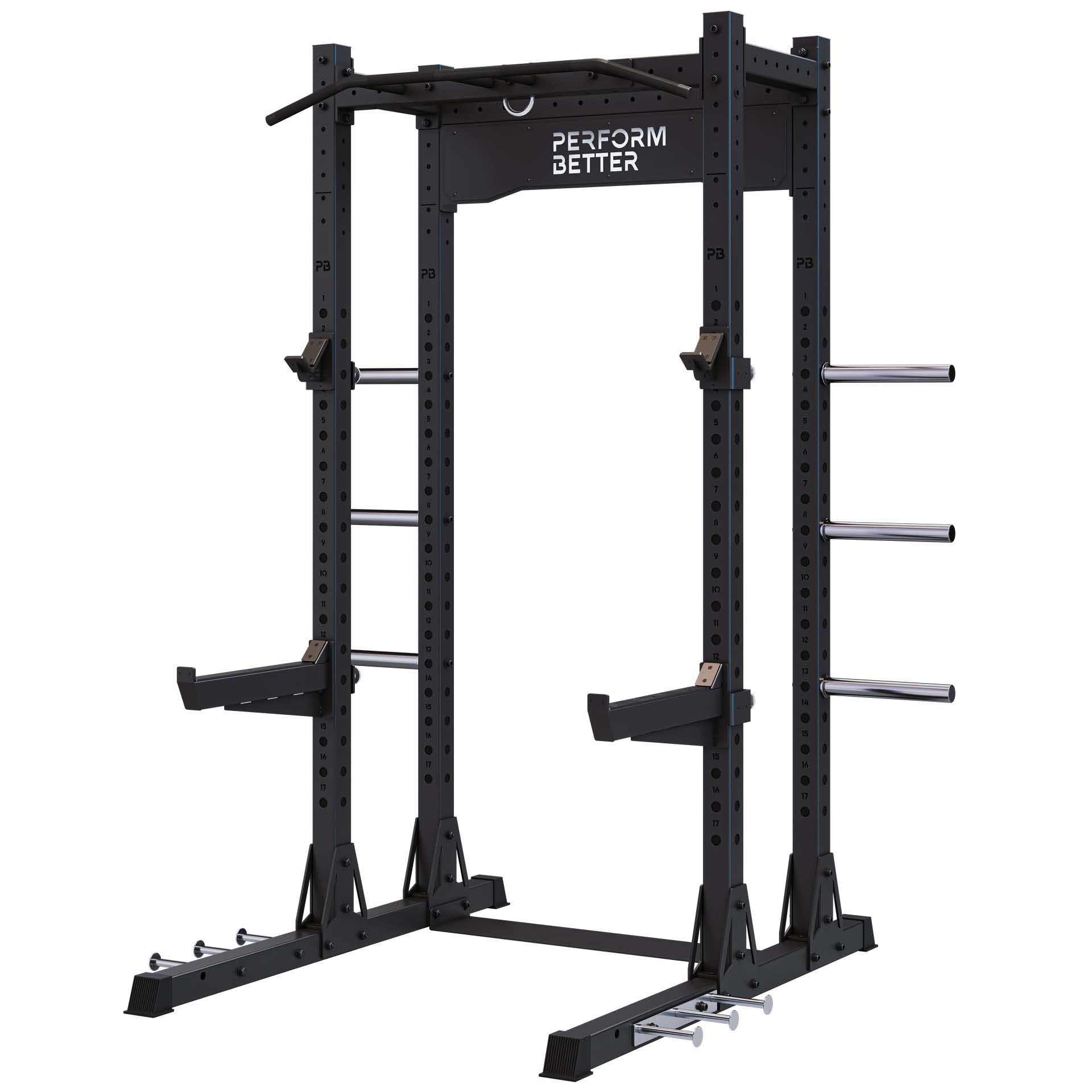 Perform Half Rack