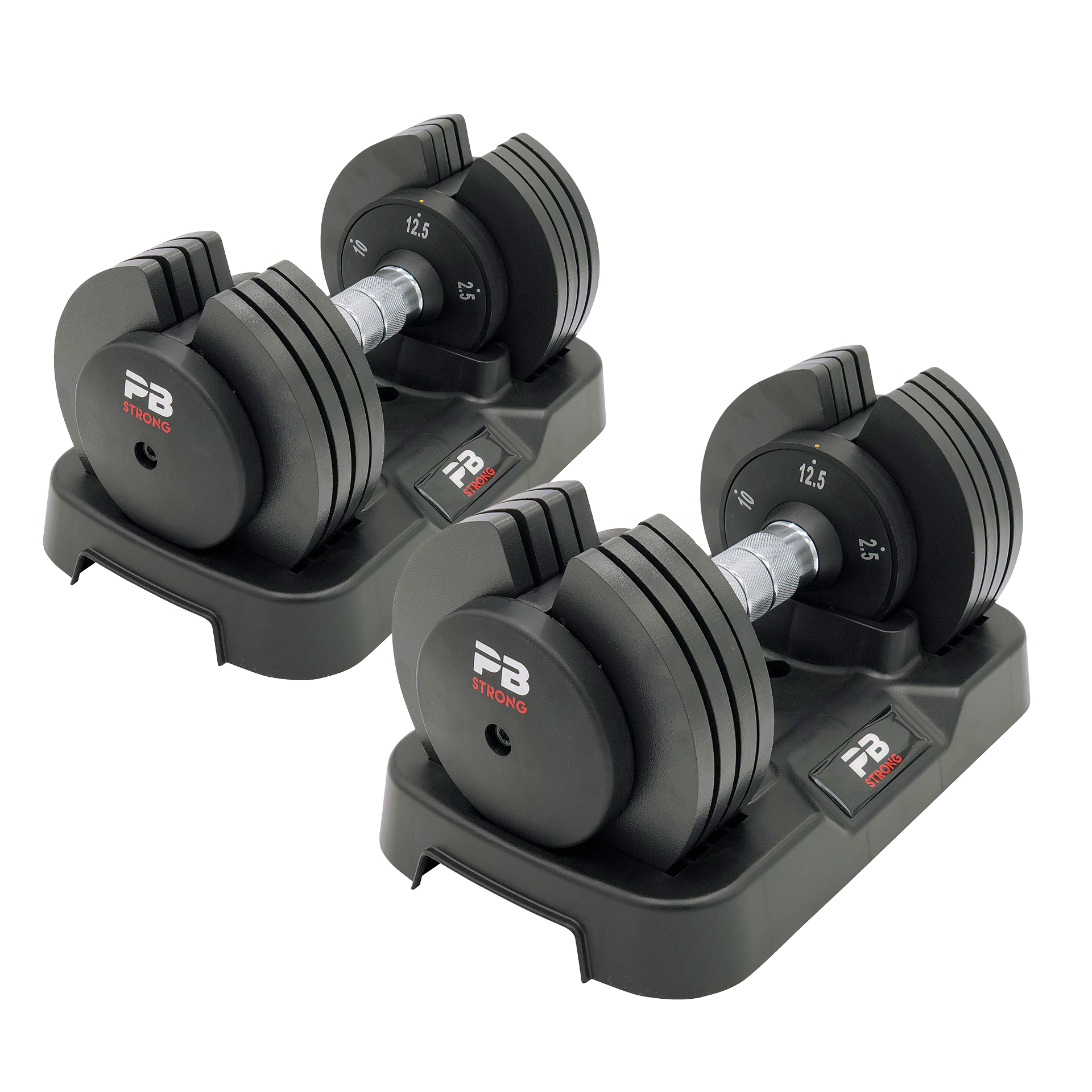 Haltères réglables PB Strong 12,5 kg (paire)