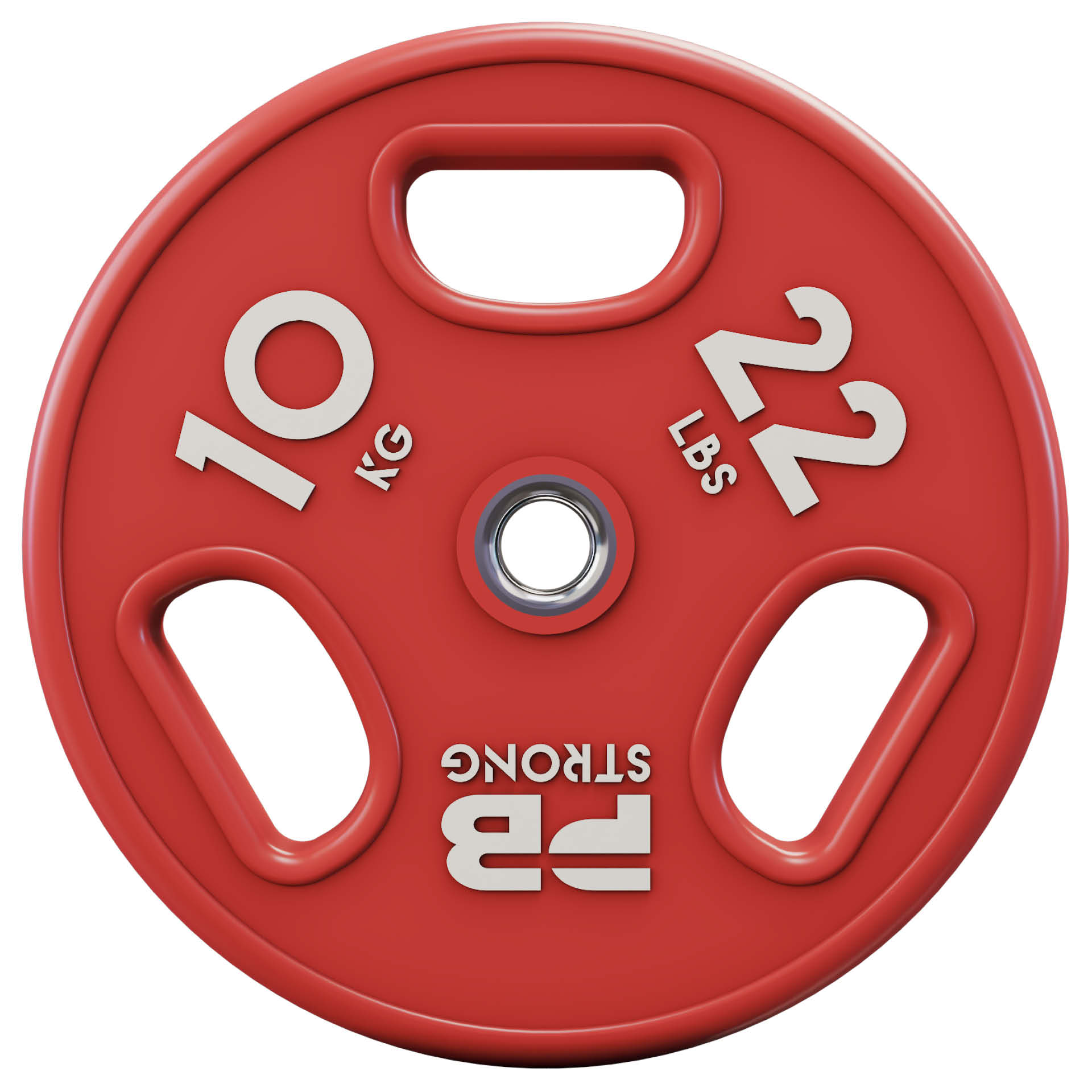 Disque d'haltère PB Strong en uréthane 10 kg 22 lb (pièce)