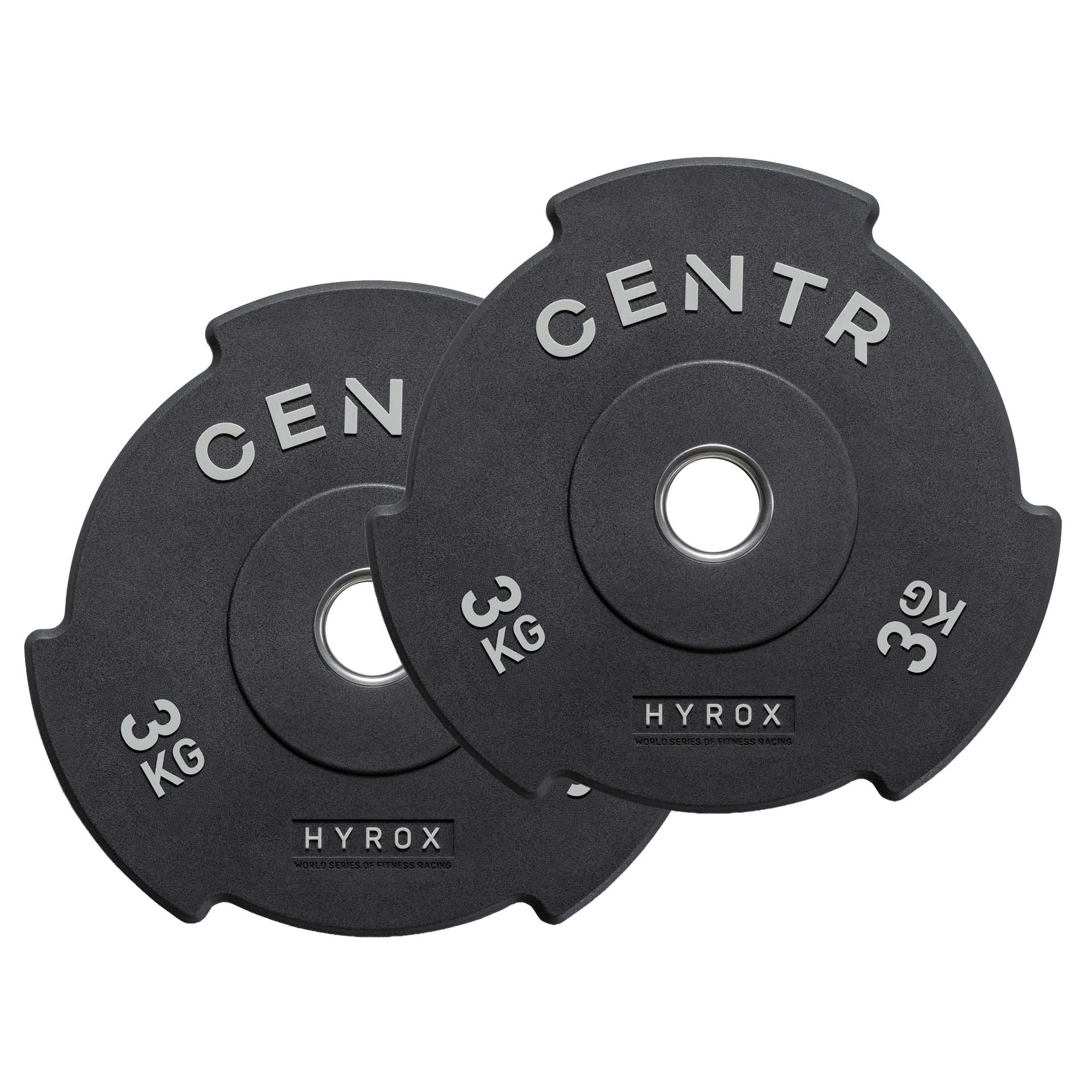 CENTR x HYROX Competition Top Plate 3 kg (la paire)