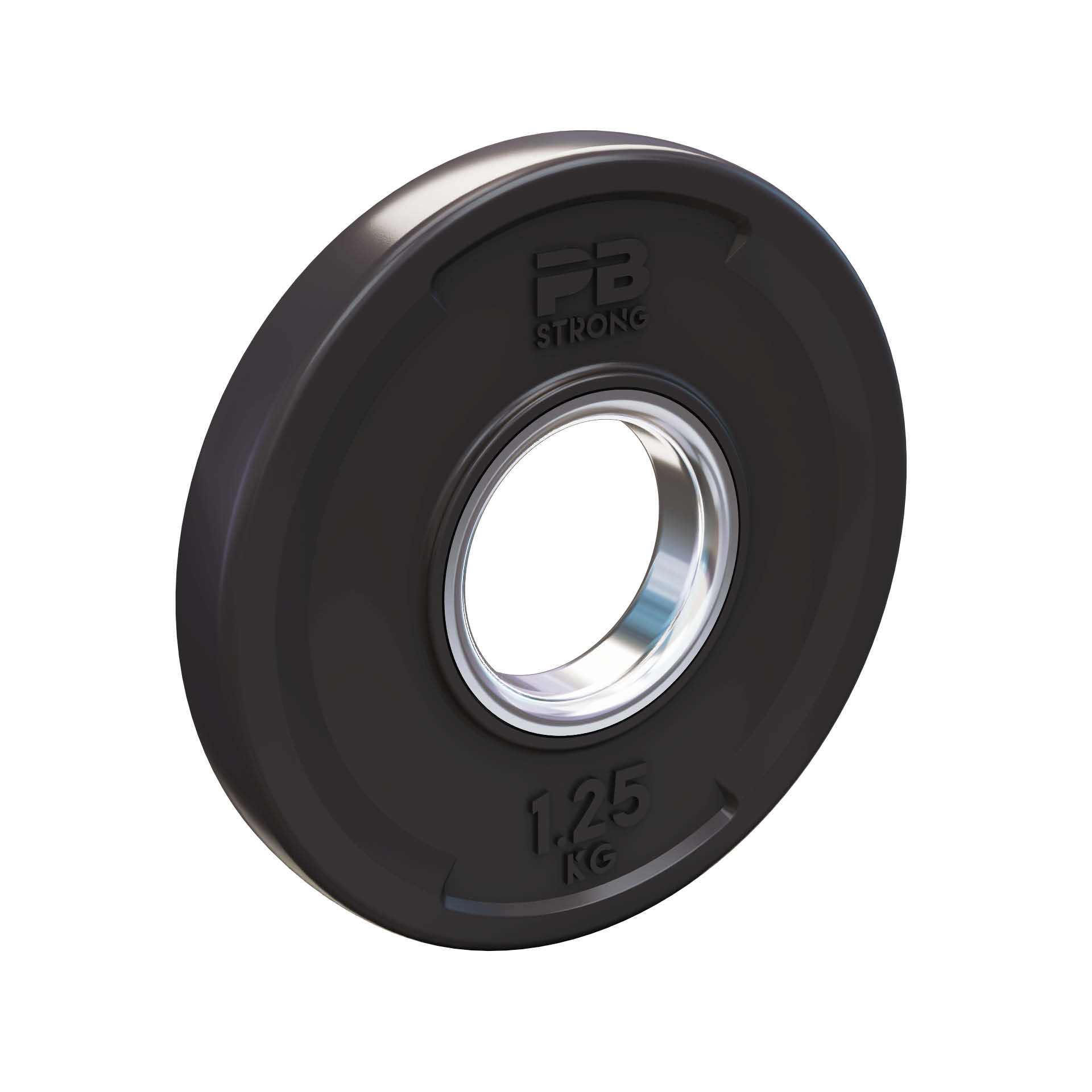 Disque d'haltère PB Strong à 2 poignées, en uréthane, 50 mm (à l'unité) 1,25 kg