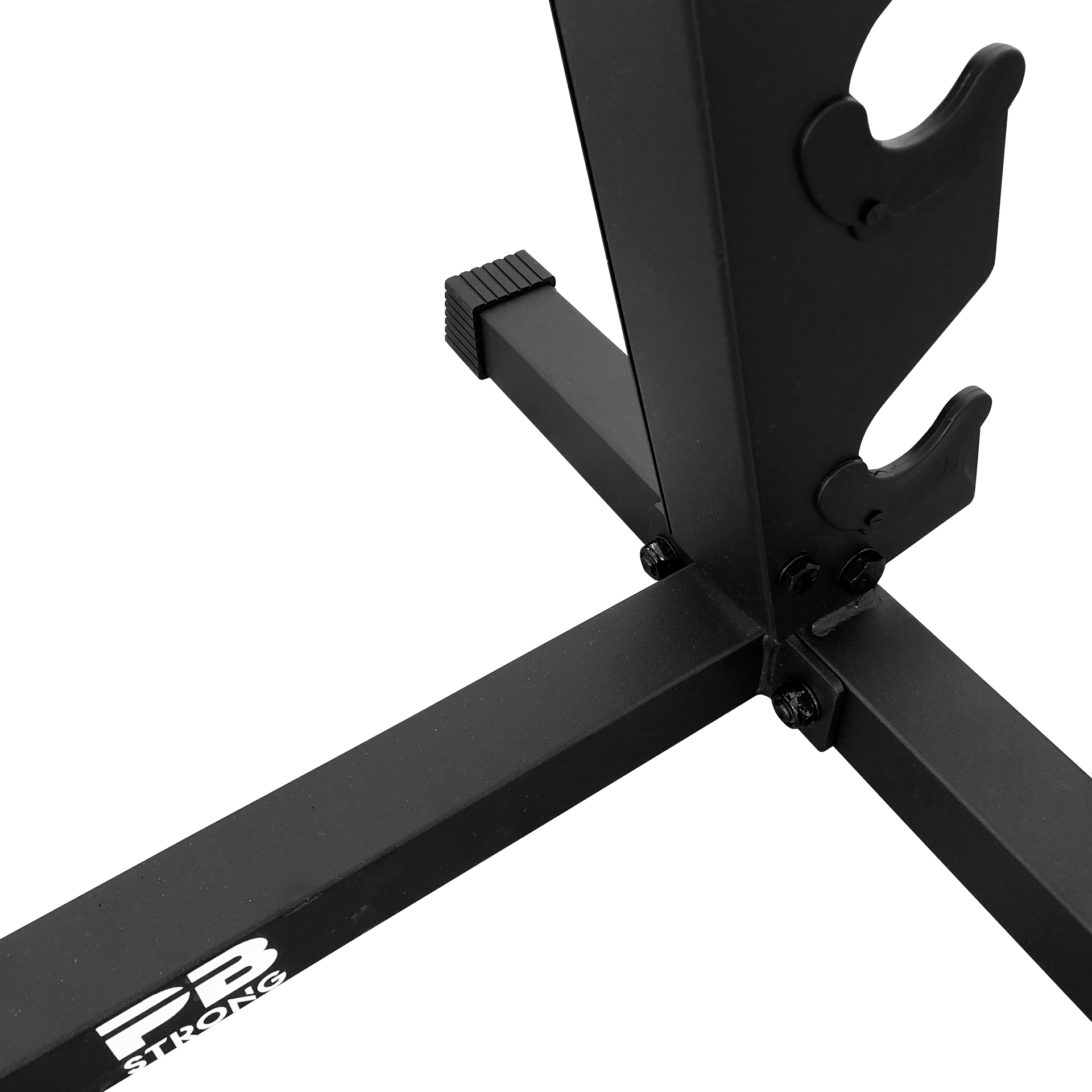 Pyramide d'haltères PB Strong, 10 paires, noir